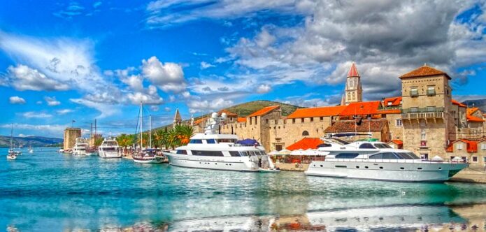 Ferienhaus mit Meerblick in Kroatien